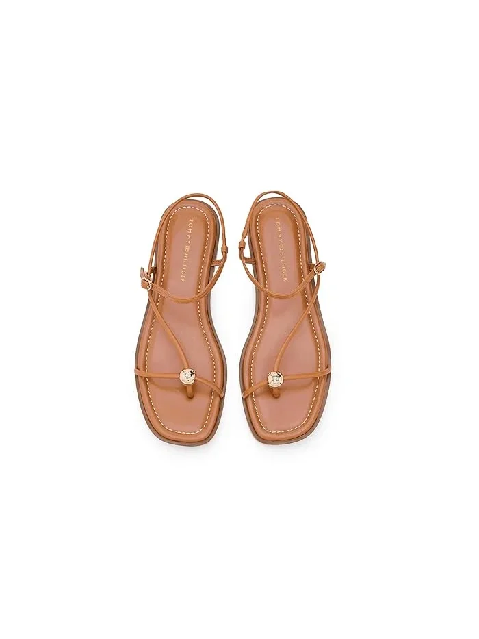 Сандалии с пряжкой Taras Tommy Hilfiger — изображение 2 из 4, натуральный