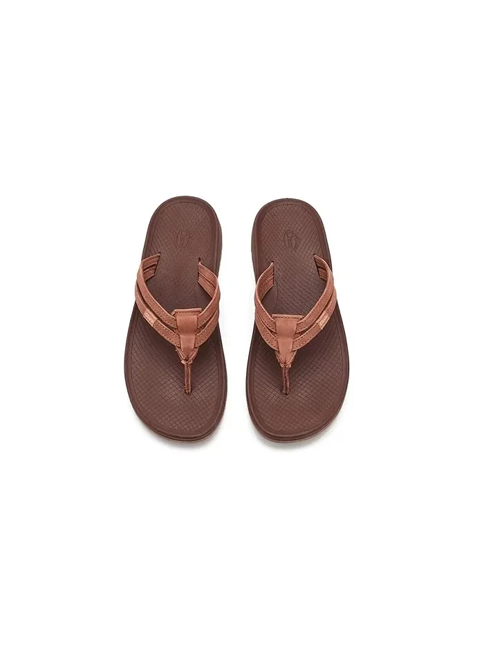 Сандалии кожаные Lowdown Leather Flip Chaco — 3