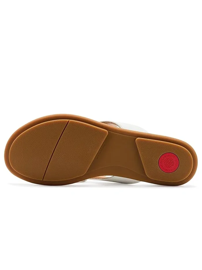 Сандалии FitFlop Gracie Flower Leather Flip-flops — 4