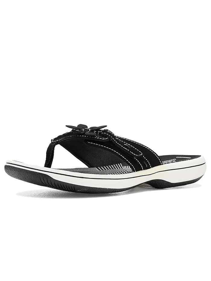 Сандалии с цветочным декором Breeze Opal Clarks — 1