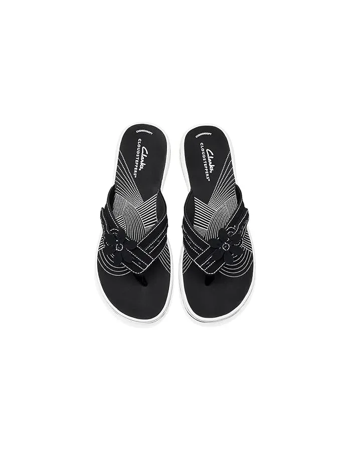 Сандалии с цветочным декором Breeze Opal Clarks — 3