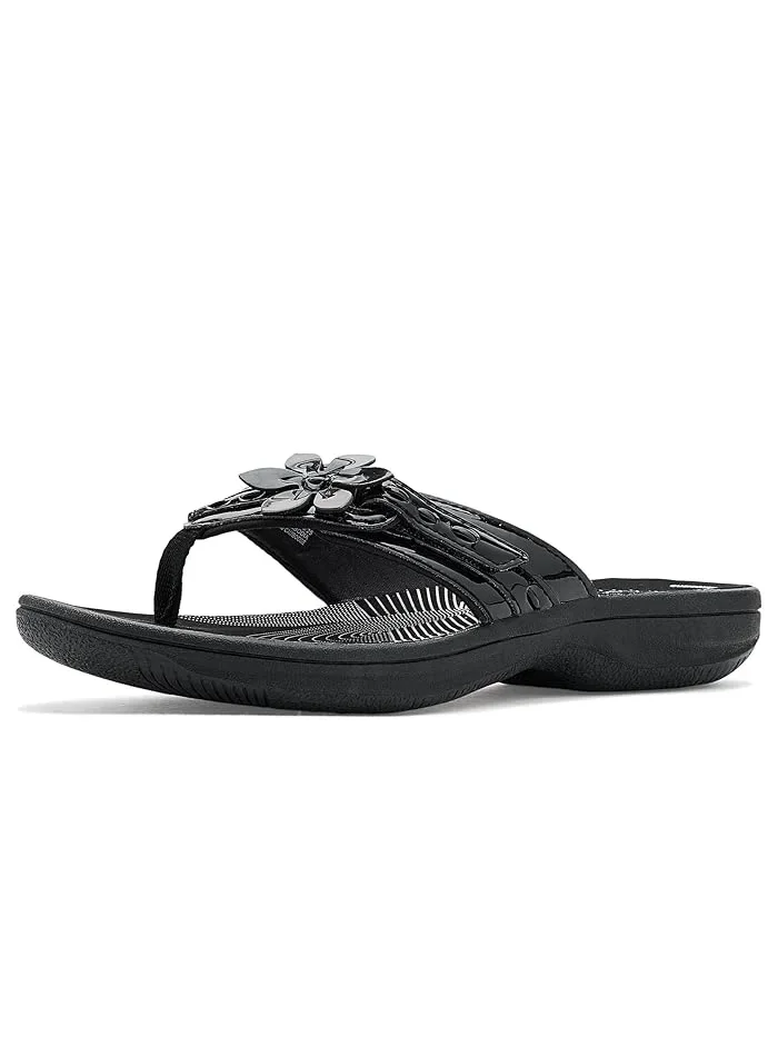 Сандалии с цветком Breeze Opal Clarks — 1