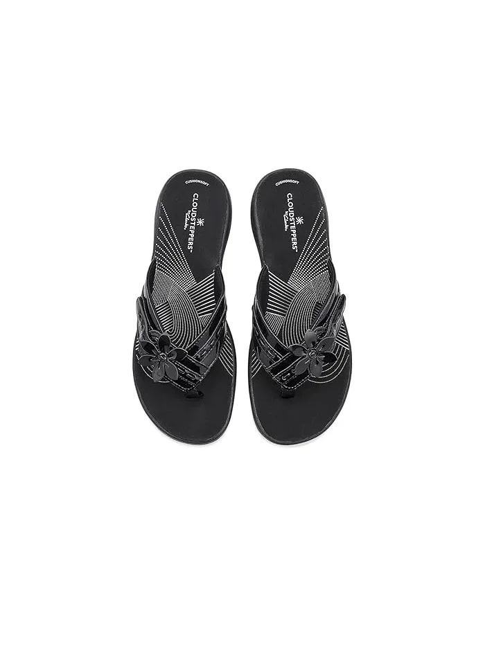 Сандалии с цветком Breeze Opal Clarks — 3