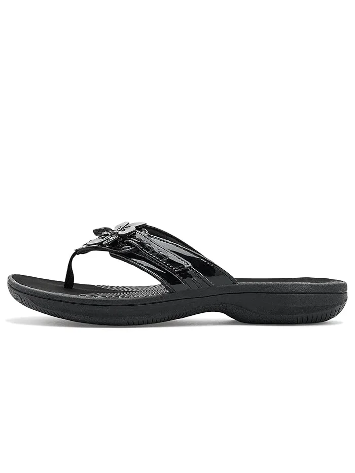Сандалии с цветком Breeze Opal Clarks — 5