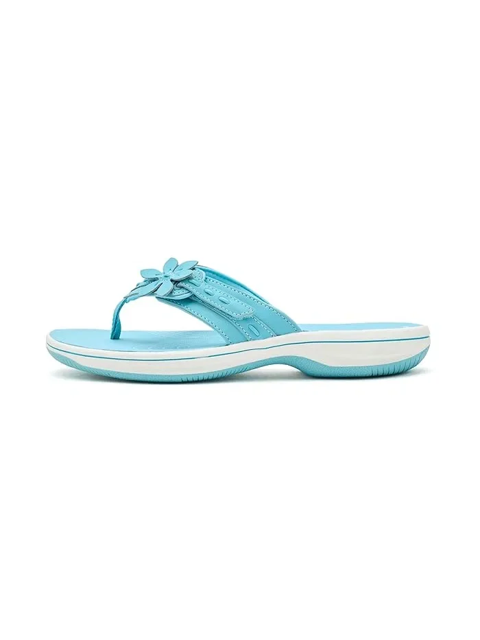 Сандалии с цветком Breeze Opal Clarks — 5