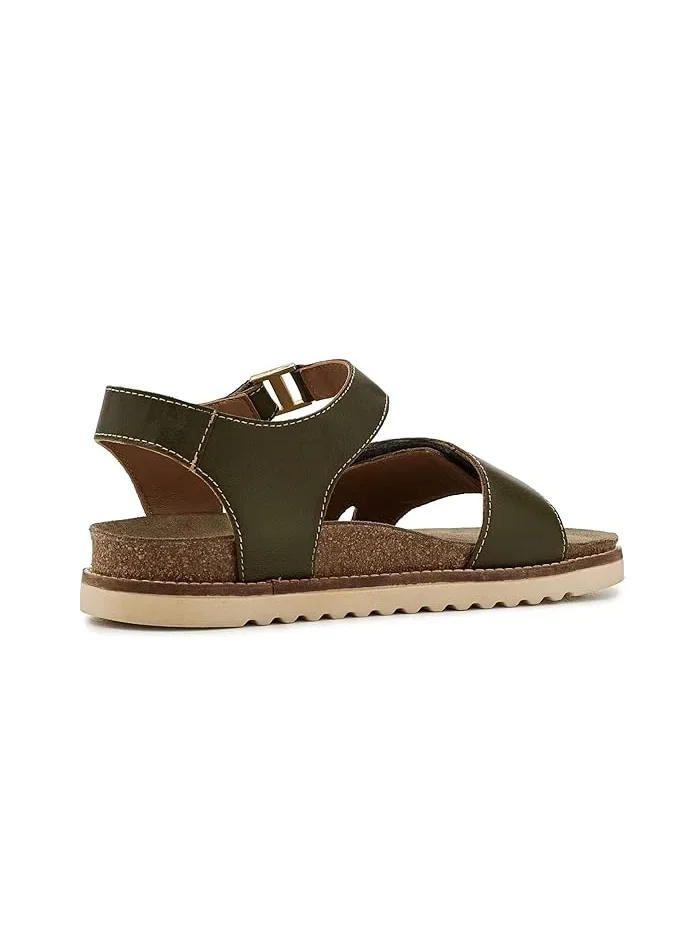 Сандалии с регулируемым ремешком Modern Taos Footwear, Avocado — 4