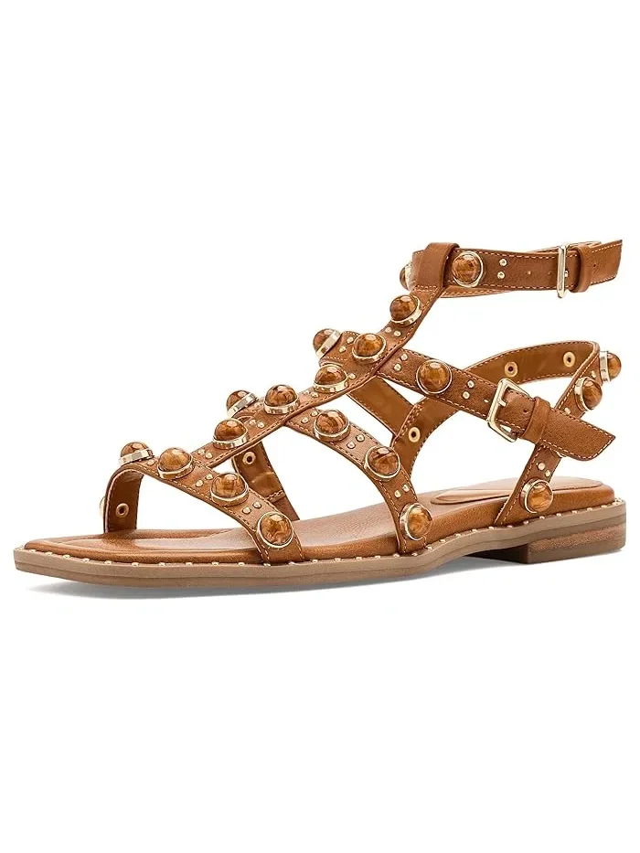 Сандалии с камнями Ruby Stones Kenneth Cole New York — 1