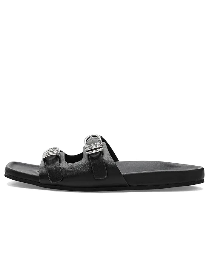 Сандалии кожаные Rue Slides rag & bone — 5