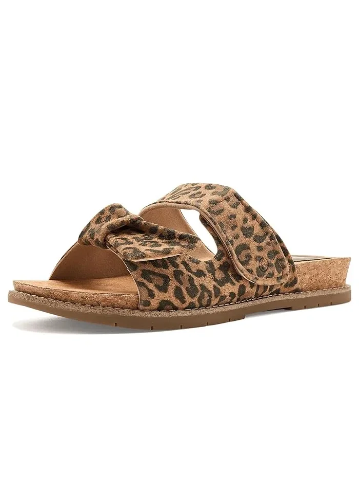 Сандалии повседневные Zova Rockport, Leopard Suede — 2