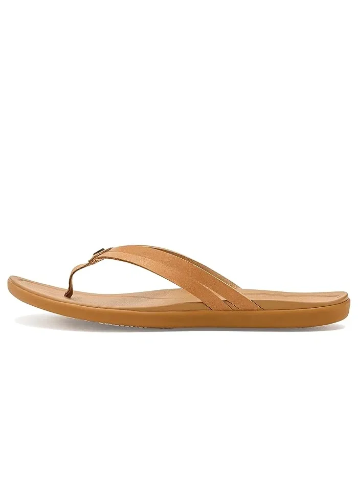 Сандалии кожаные Ho'opio Hui OluKai, Sahara/Sahara — 5