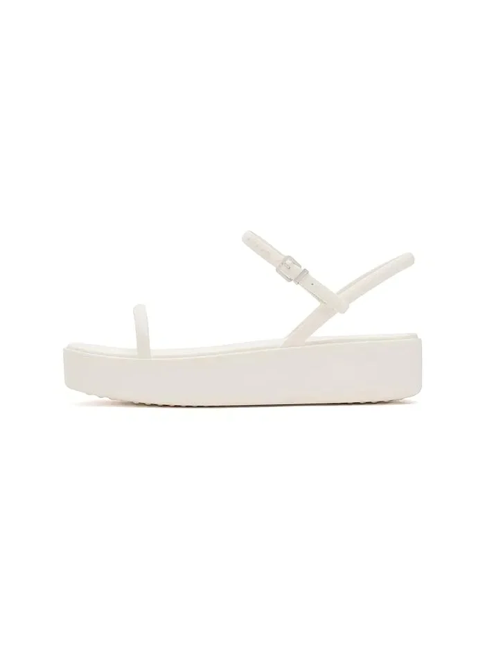 Сандалии платформа Y-strap Miami Crocs — 5