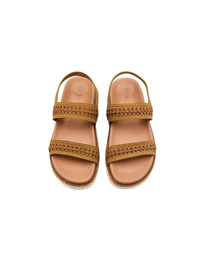 Сандалии на танкетке Nico Gentle Souls by Kenneth Cole, Wood Nubuck — 3