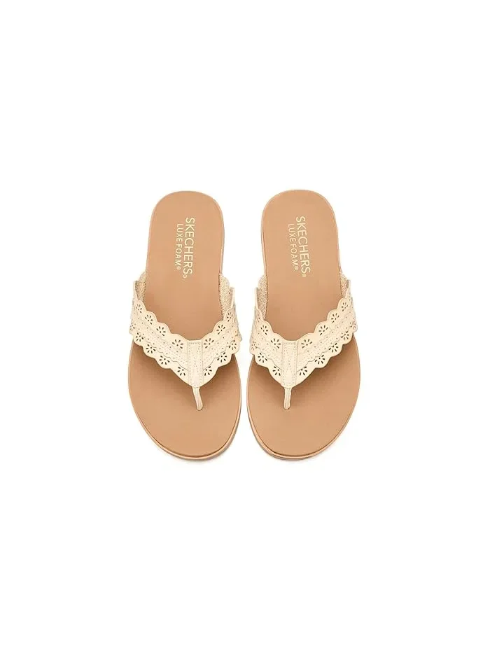 Сандалии с цветочным принтом Summer Cove SKECHERS — изображение 2 из 4, прозрачный