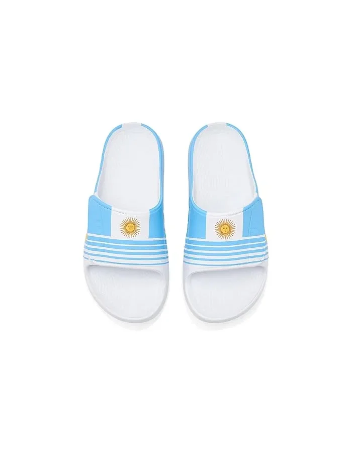 Сандалии спортивные Ooaah Sport Slide Limited OOFOS, Argentina Flag — 3