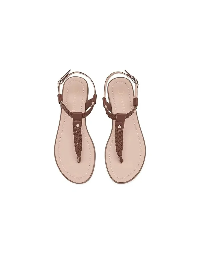 Сандалии с плетением Genevive Journee Collection — 3