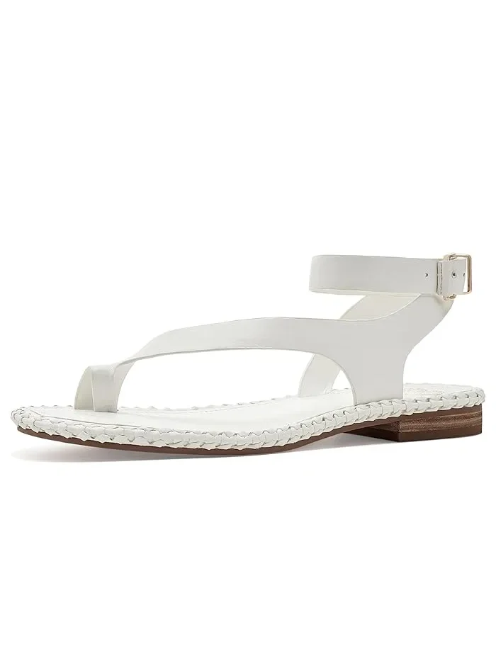 Сандалии с ремешком на щиколотке и петлей для пальца Libahs Vince Camuto — 1