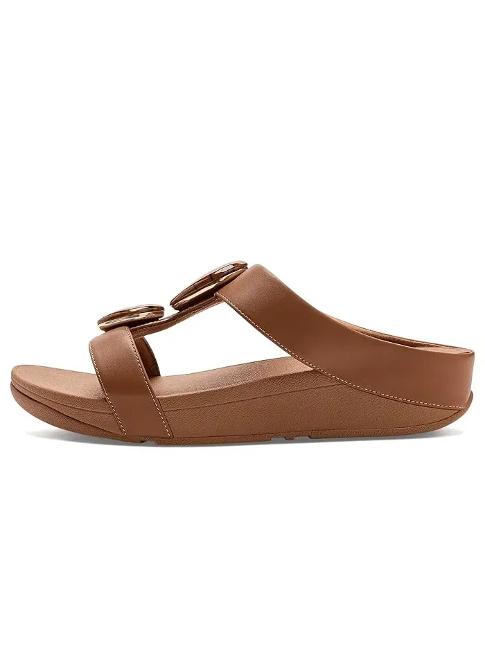 Сандалии с мраморными вставками Fino Marbled-Stone H-bar FitFlop — 5