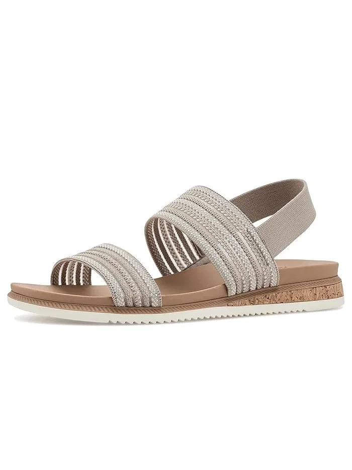 Сандалии с дышащим трикотажем Bobs Desert Kiss Low BOBS from SKECHERS — 1