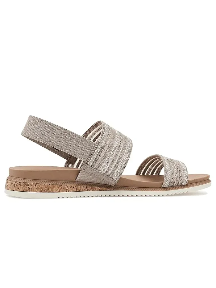 Сандалии с дышащим трикотажем Bobs Desert Kiss Low BOBS from SKECHERS — 4