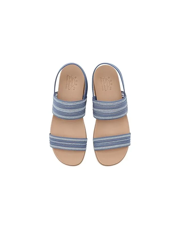 Сандалии с открытым носком Bobs Desert Kiss Low - Breezy Stripe BOBS from SKECHERS — 3