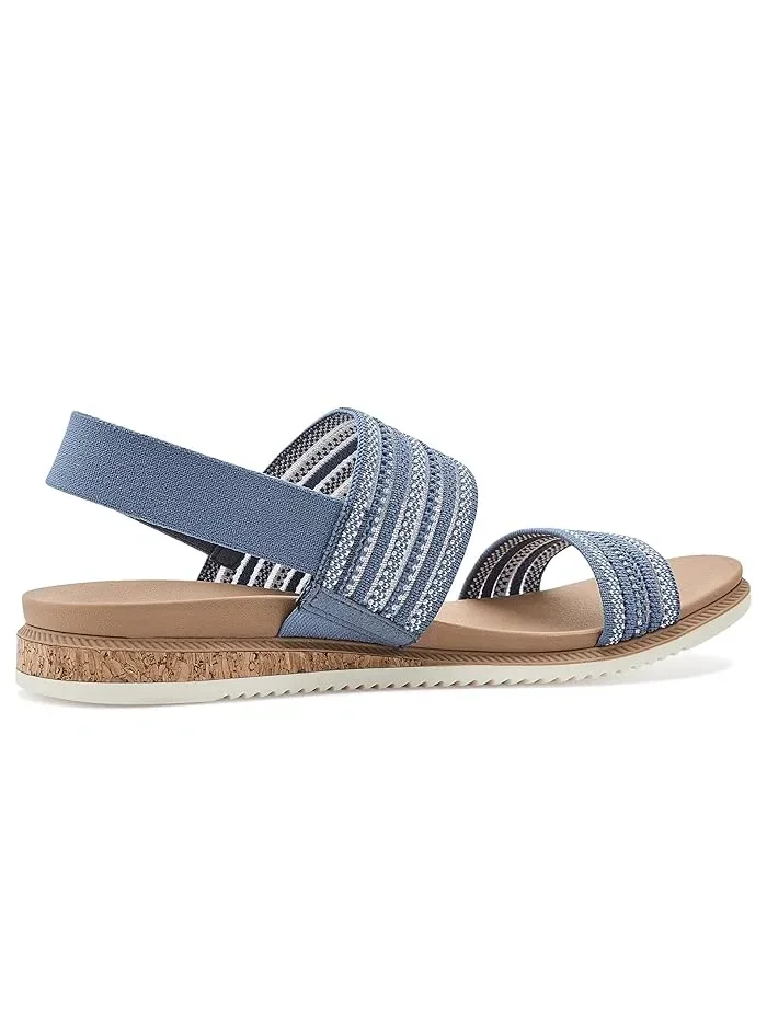 Сандалии с открытым носком Bobs Desert Kiss Low - Breezy Stripe BOBS from SKECHERS — 4