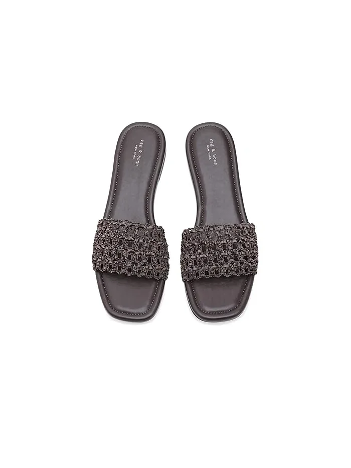 Сандалии Ellie Slides Dark Mocha Mesh — 3