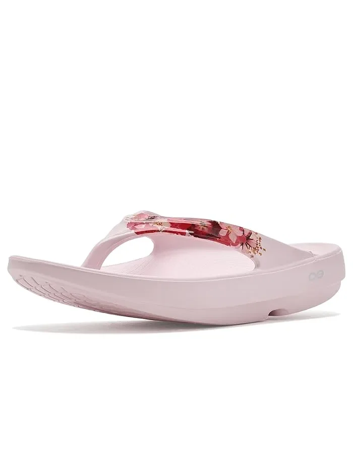 Сандалии с технологией OOfoam Oolala Limited OOFOS, Leopard — 1