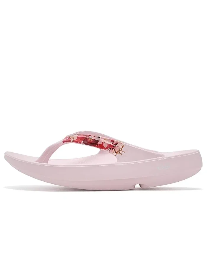 Сандалии с технологией OOfoam Oolala Limited OOFOS, Leopard — 5