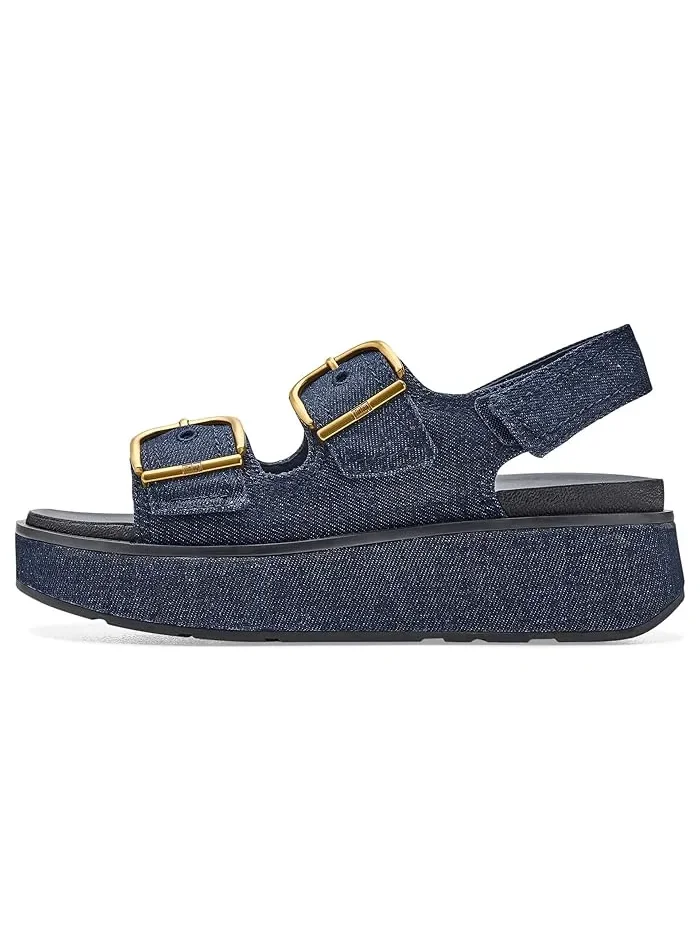 Сандалии FitFlop Gen FF Max с пряжкой джинсовые — 5