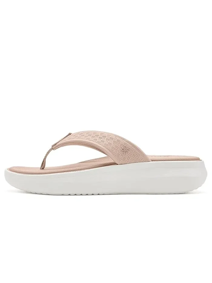 Сандалии-клины на платформе Solevana Post Clarks — 5