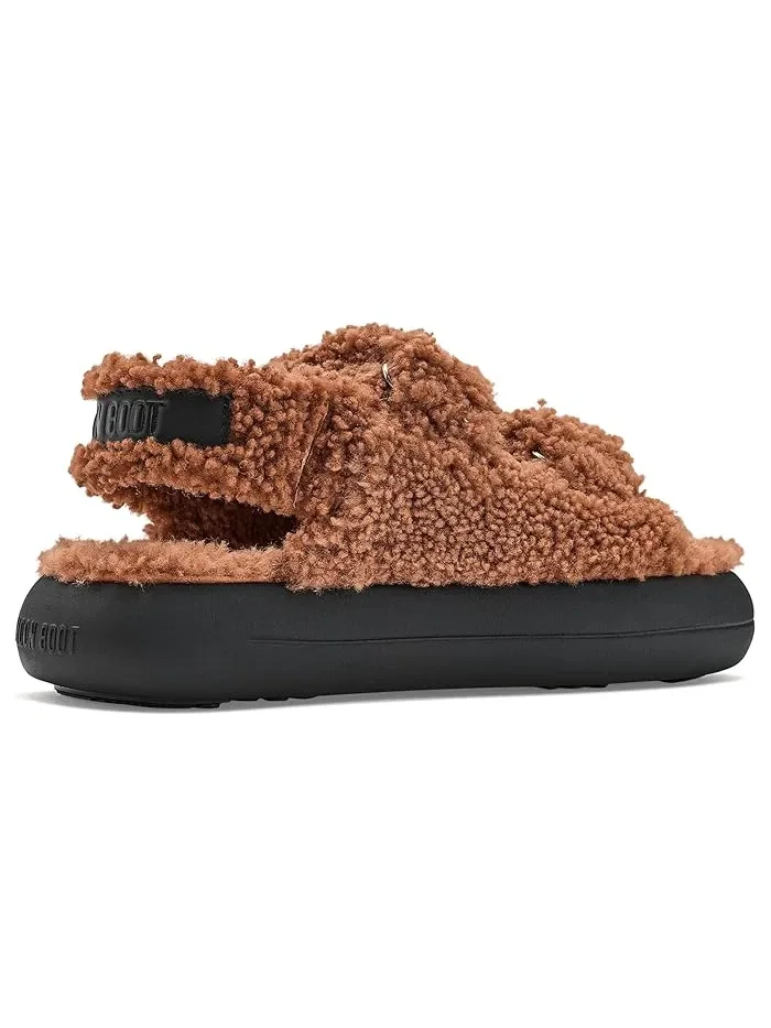 Сандалии Shearling Sandal MOON BOOT — 4