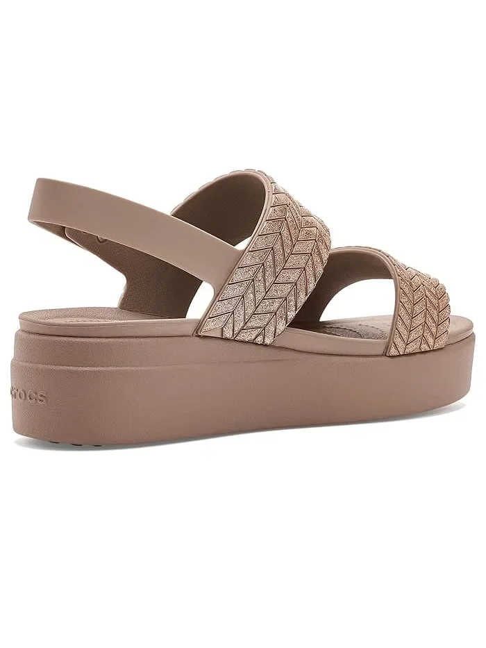 Сандалии платформа Brooklyn Low Wedges Crocs — 4
