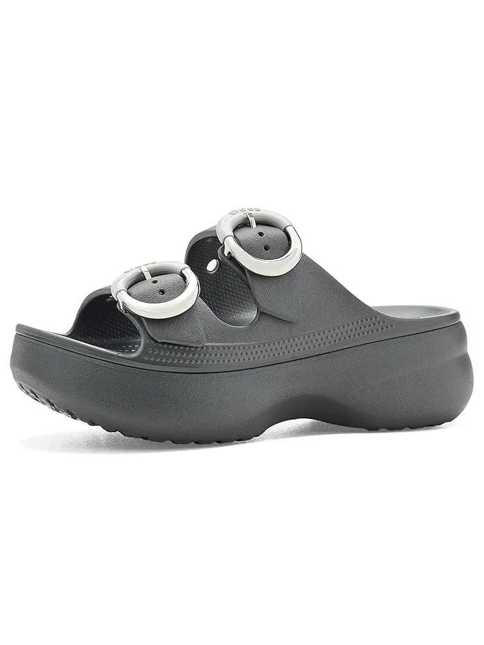 Сандалии платформа Saturday Buckle Crocs — 2
