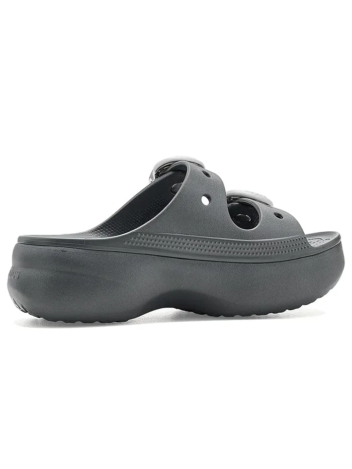 Сандалии платформа Saturday Buckle Crocs — 4