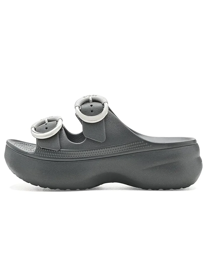 Сандалии платформа Saturday Buckle Crocs — 5