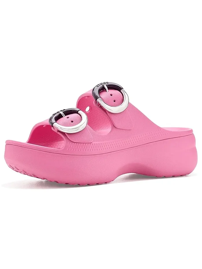 Сандалии платформа Saturday Buckle Crocs — 2