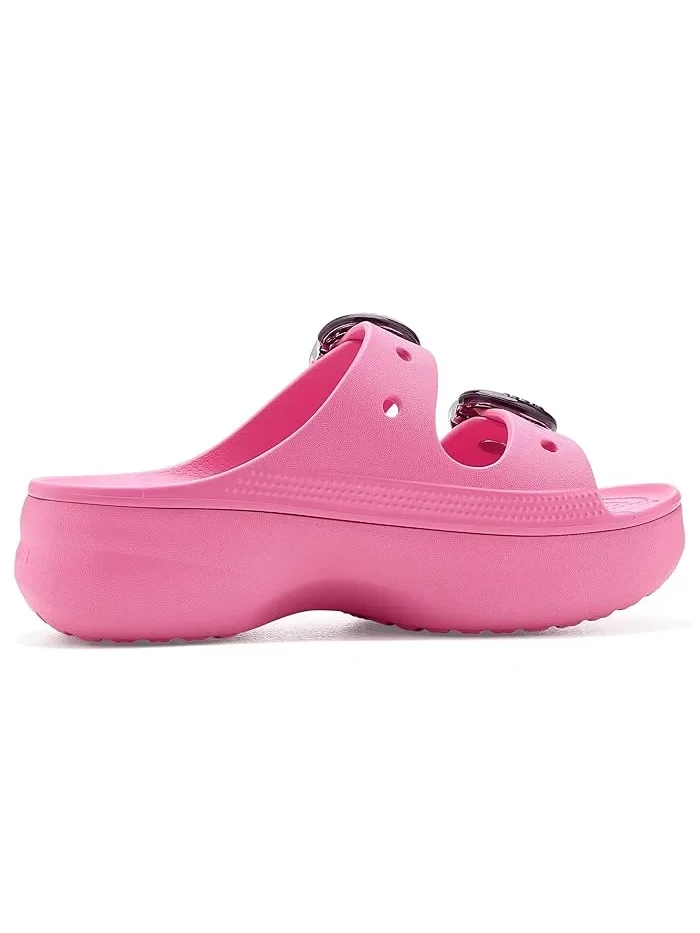 Сандалии платформа Saturday Buckle Crocs — 4