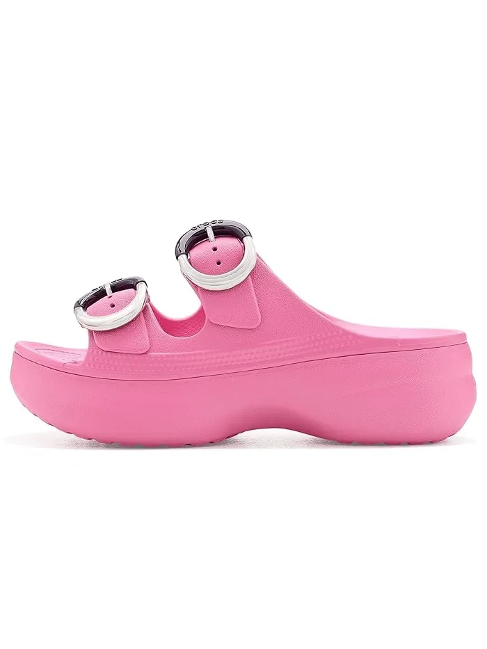 Сандалии платформа Saturday Buckle Crocs — 5