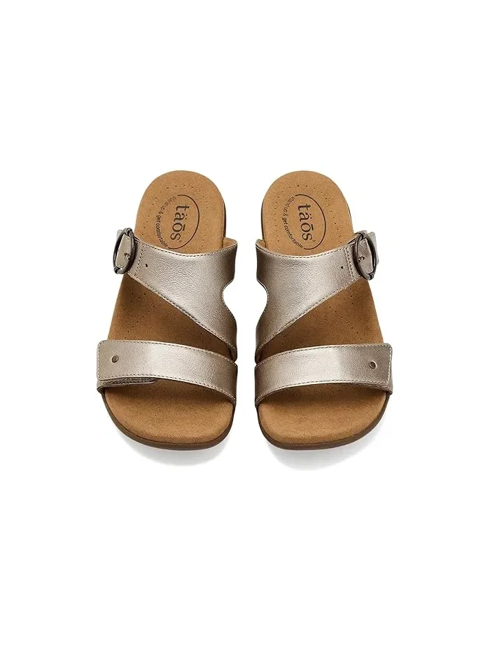 Сандалии с металлическим блеском Westside Taos Footwear — 3