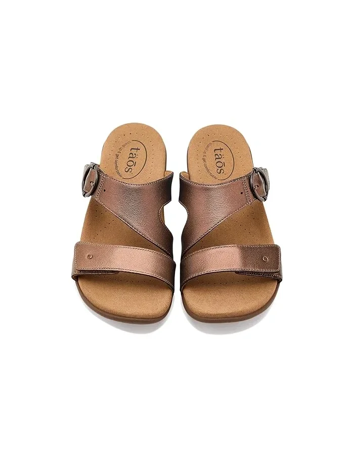 Сандалии с металлическим блеском Westside Taos Footwear — 3