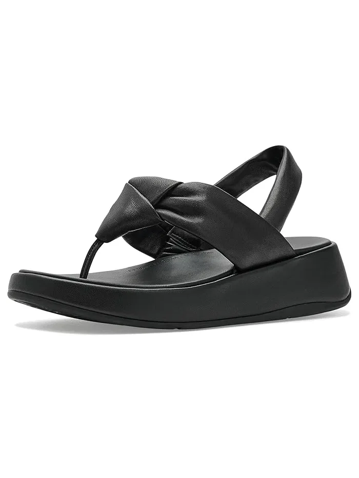 Сандалии с узлом кожаные F-Mode Knot FitFlop — 1