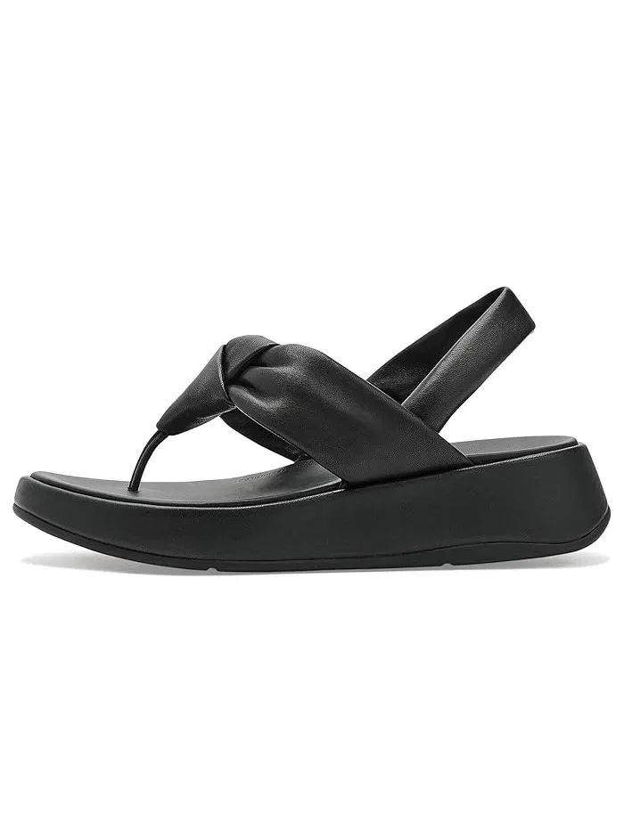 Сандалии с узлом кожаные F-Mode Knot FitFlop — 5