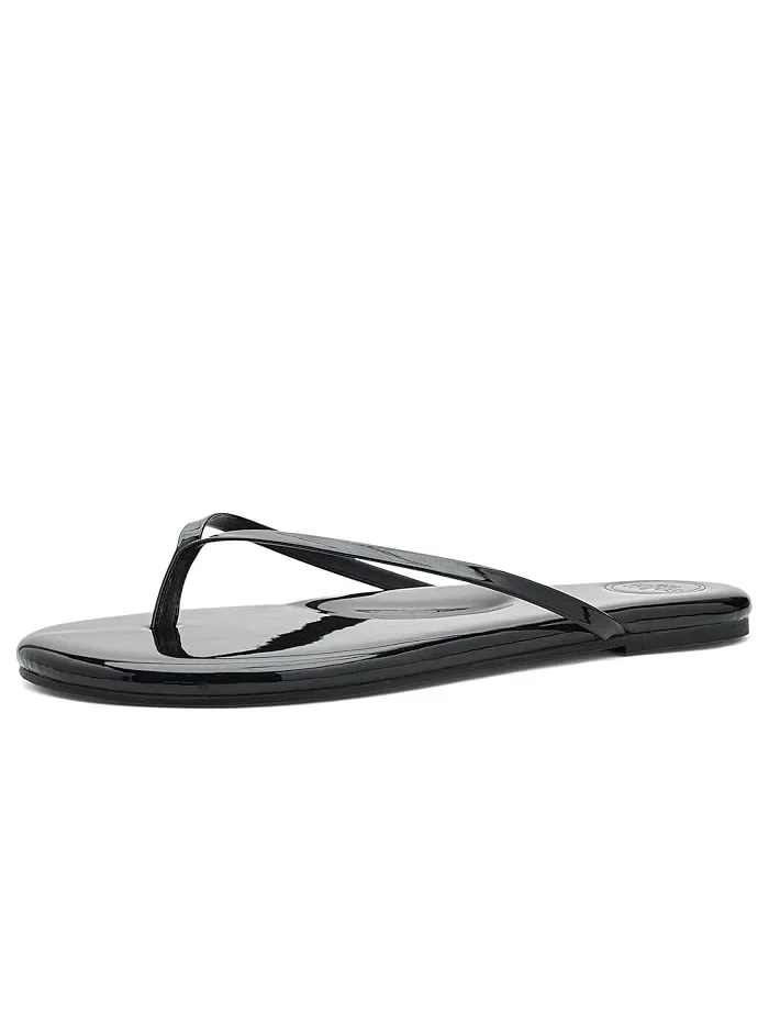 Сандалии с жемчугом Indie Soléi Sea, Onyx Patent — 2