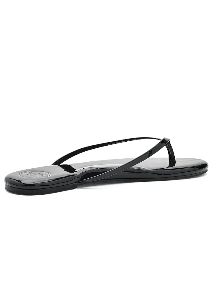Сандалии с жемчугом Indie Soléi Sea, Onyx Patent — 4