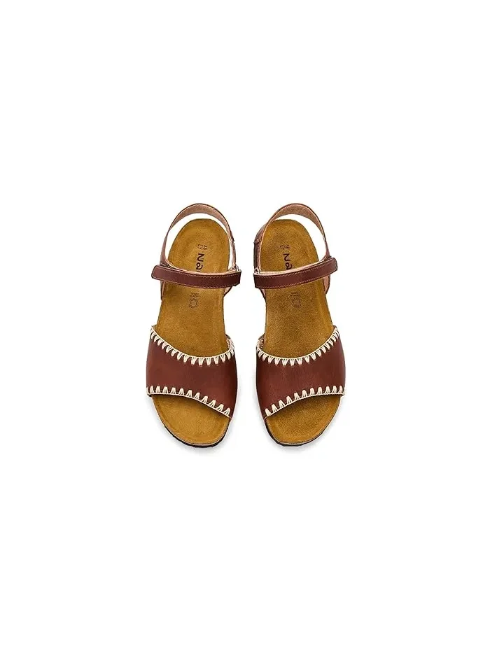 Сандалии с открытым носком Luna Naot, Brandy Oily Nubuck — 3