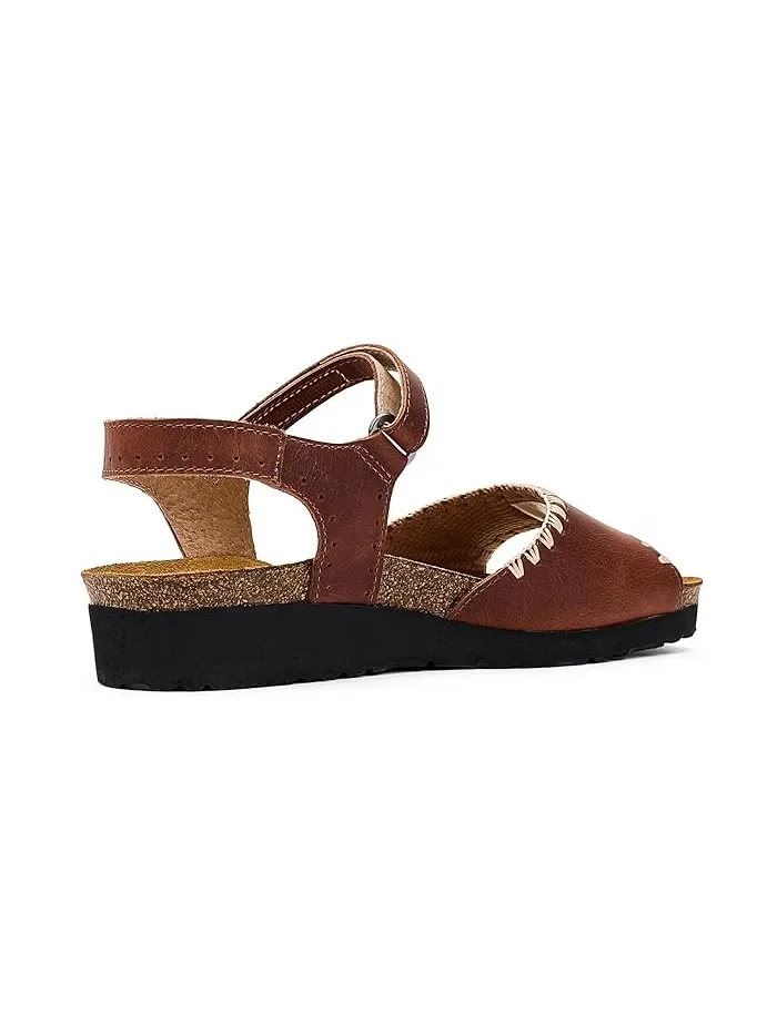 Сандалии с открытым носком Luna Naot, Brandy Oily Nubuck — 4