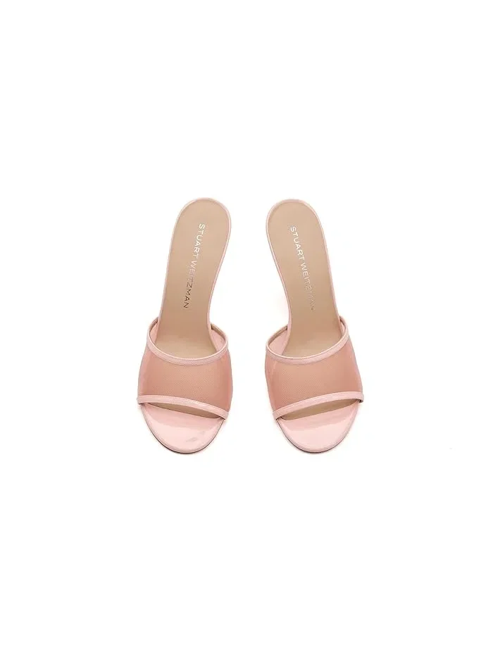 Босоножки на каблуке Bareitall Slides 85 Stuart Weitzman — 3