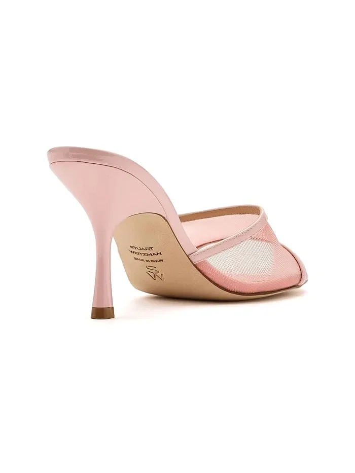 Босоножки на каблуке Bareitall Slides 85 Stuart Weitzman — 4