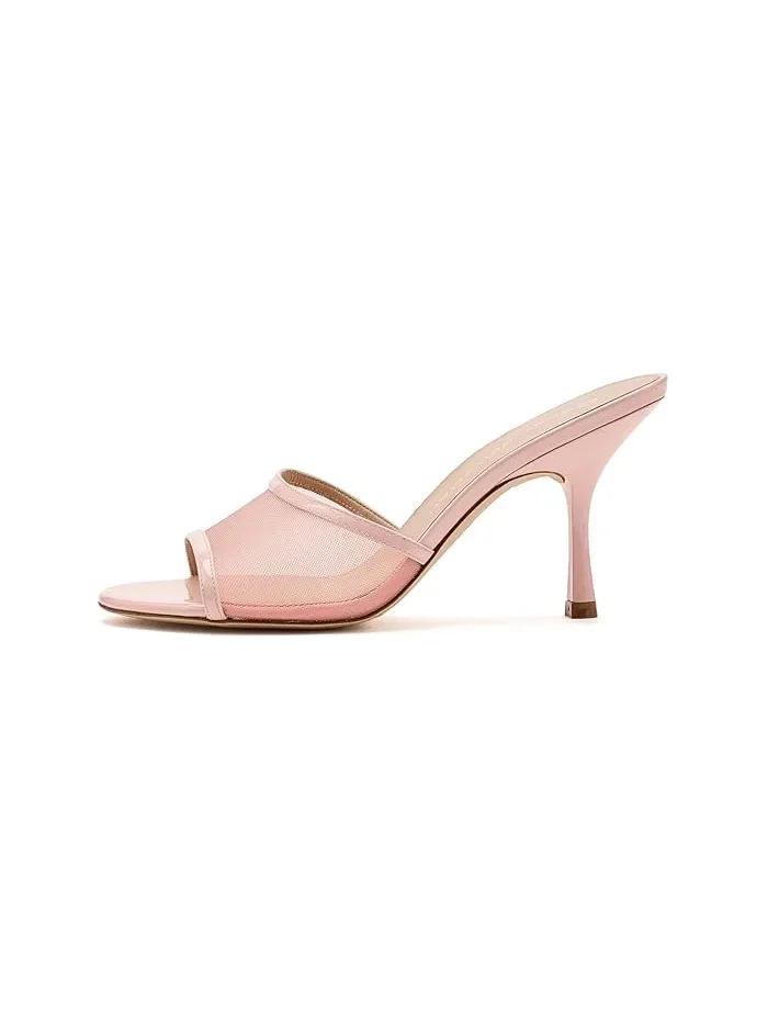 Босоножки на каблуке Bareitall Slides 85 Stuart Weitzman — 5