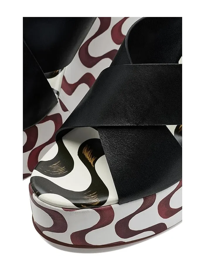 Босоножки на каблуке Copacabana Wedge Sandals FARM Rio — 4
